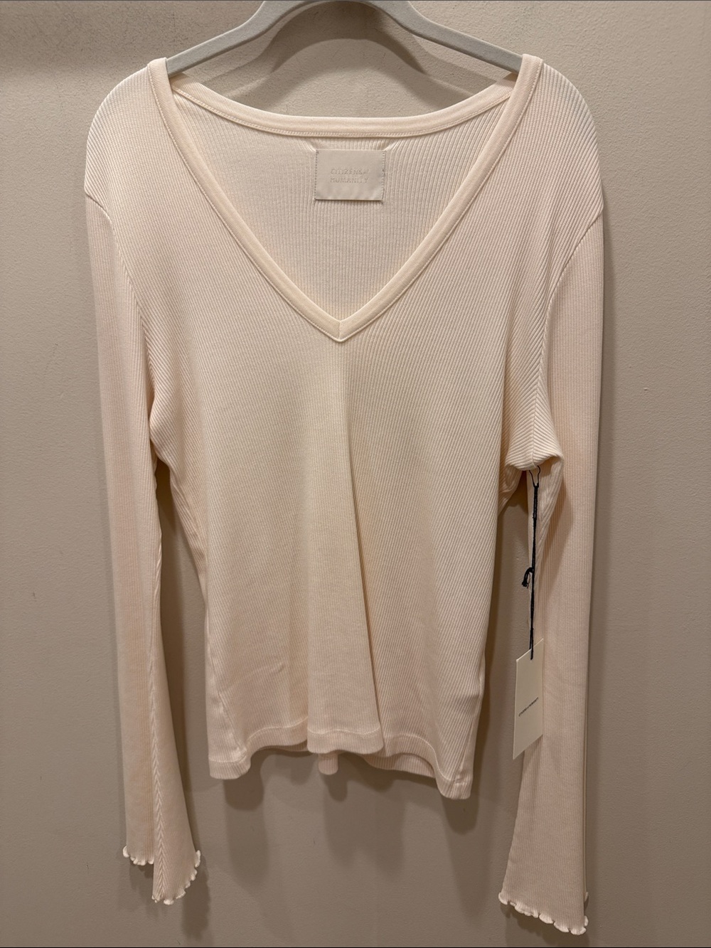 Citizens of Humanity Anni Top Cream. Size XL